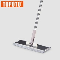 TOPOTO 2020 Stainless Steel Flat Microfiber Cotton Mop