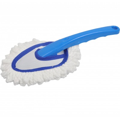 Microfiber white material car dust cleaning tool small dust cleaning brush